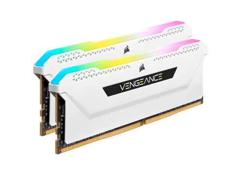 Corsair DDR4 16G (2x8G) 3600 CL18 Vengeance RGB PRO SL White