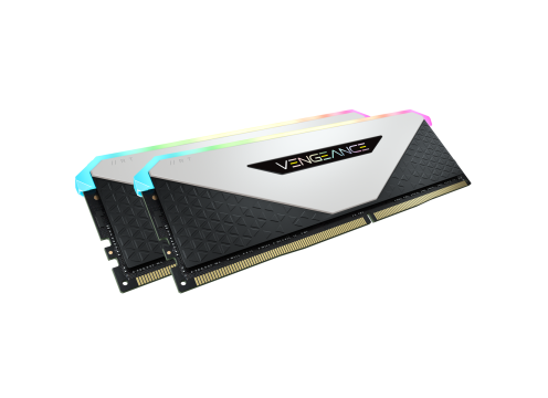 Corsair DDR4 16G (2x8G) 3600 CL18 Vengeance RGB RT White