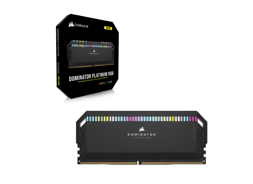 Corsair DDR5 32G (2x16G) 5200 CL40 Dominator Platinum RGB Black