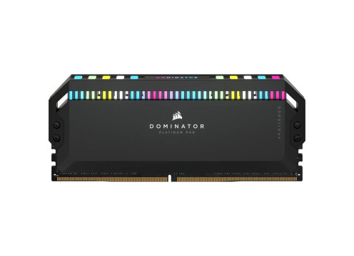 Corsair DDR5 32G (2x16G) 6400 CL32 Dominator Platinum RGB Black