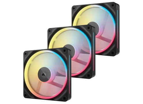 Corsair iCUE LINK LX120-R RGB 120mm PWM Reverse 3xFans Black