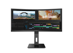 מסך מחשב קעור לגיימינג AOC 34" VA WQHD 100Hz 1ms 1500R