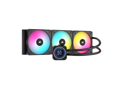 קירור נוזלי למעבד Corsair iCUE H170i ELITE LCD XT Display 420mm