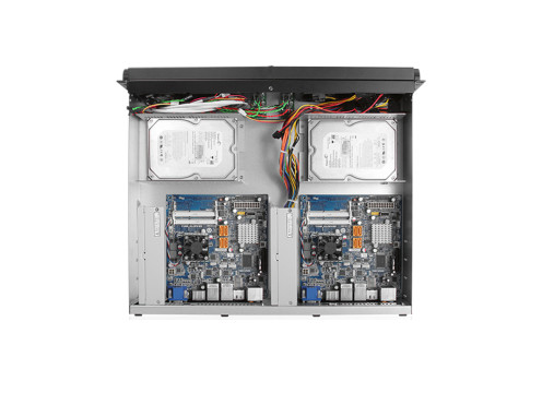 iSTAR Industrial Grade 2U Chassis for DUAL Mini-ITX System