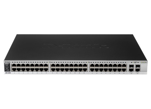 Switch 48-Port 10/100 + 2 x Giga ports + 2 Combo SFP/Giga ports, Full L3 Managed