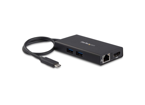 Startech USB-C Multiport Adapter 4K HDMI / 2x USB-A Ports / 60W / 1G lan MAC & Windows