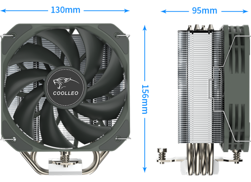 Coolleo Etian P40i MAX CPU Cooler