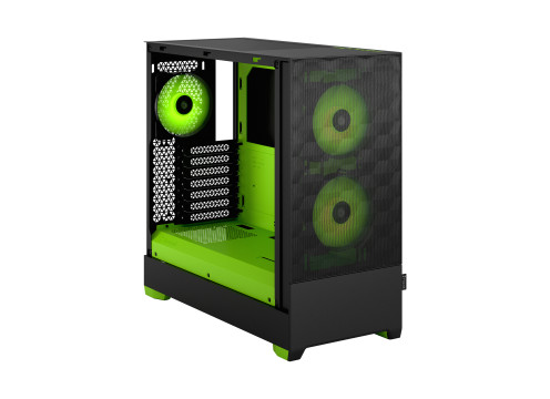 Fractal Design Pop Air RGB Green Core TG Clear Tint