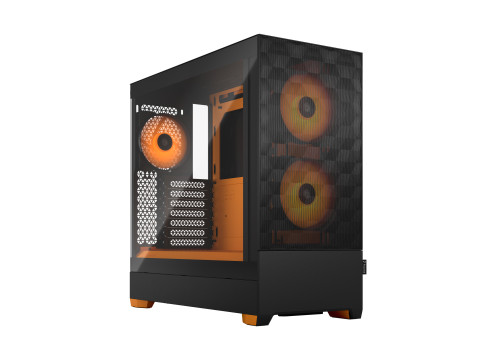 Fractal Design Pop Air RGB Orange Core TG Clear Tint