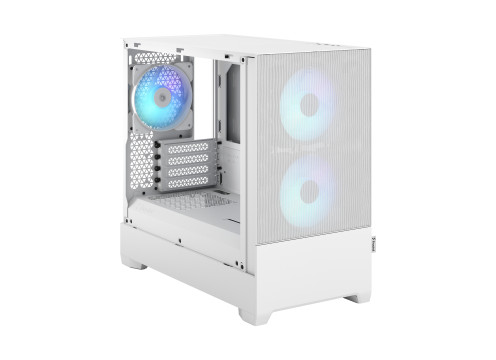 Fractal Design Pop Mini Air RGB White TG Clear Tint