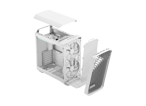 מארז Fractal Design Torrent Compact RGB White TG Clear Tint