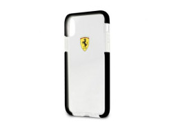 CG Mobile IPhone X/XS FERRARI ON TRACK Racing Shield PU Rubber Soft Touch - Black