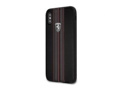 CG Mobile IPhone XR FERRARI PU Leather Hard case OFF TRACK LOGO - Black