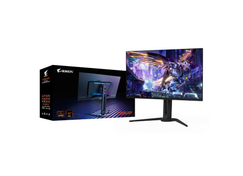 מסך מחשב לגיימינג Gigabyte AORUS 32" OLED UHD 240Hz 0.03ms