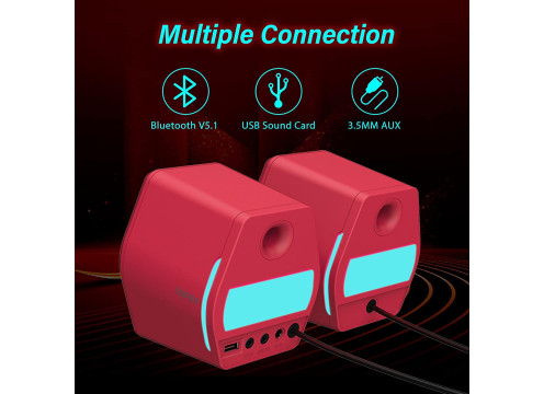 Edifier 2.0 G2000 16W Gaming Speakers Red