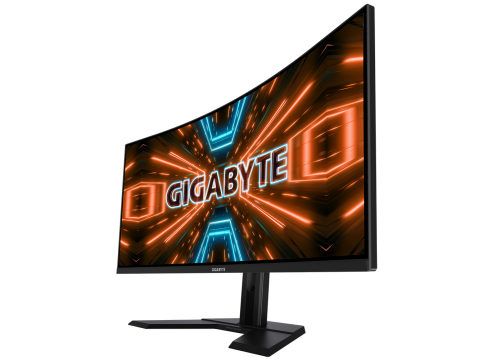 מסך מחשב קעור לגיימינג Gigabyte 34" G34WQC-A VA WQHD 144Hz 1ms 1500R
