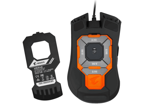 עכבר גיימינג Gigabyte AORUS M5 צבע שחור
