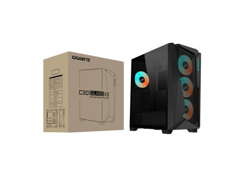 Gigabyte C301G Black V2 ATX Case