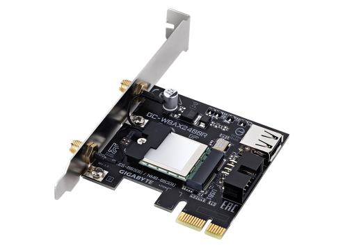 Gigabyte WIFI 6E / Bluetooth 5.3 (RTL8852CE) PCI-Ex1
