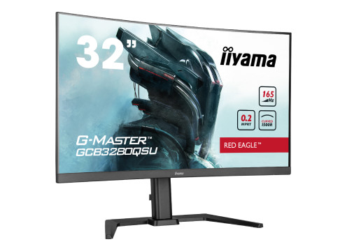 מסך מחשב קעור לגיימינג IIYAMA 31.5" G-Master VA WQHD 165Hz 0.2ms 1500R