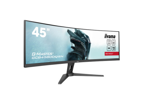 מסך מחשב קעור לגיימינג IIYAMA 45" G-Master VA DQHD 165Hz 0.8ms 1500R