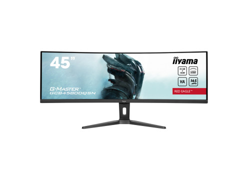 מסך גיימינג קעור IIYAMA 45" G-Master Dual QHD VA 165Hz 1500R