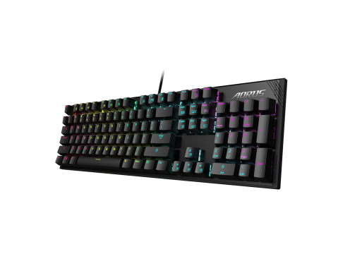 מקלדת גיימינג מכאנית Gigabyte AORUS K1 MX Cherry עברית/אנגלית