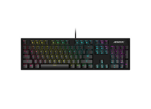 מקלדת גיימינג מכאנית Gigabyte AORUS K1 MX Cherry עברית/אנגלית