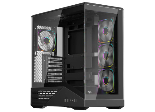 מארז מחשב 1StPlayer GM7 4X ARGB Black