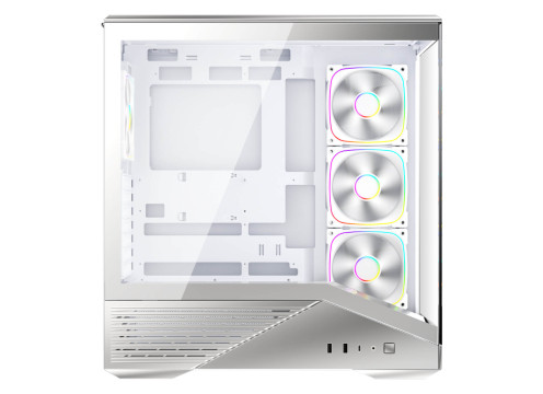מארז מחשב 1StPlayer GM7 4X ARGB Silver