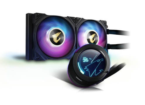 Gigabyte AORUS WATERFORCE X 240 LCD Liquid Cooler
