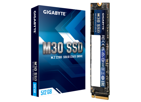 Gigabyte SSD 512GB M30 M.2 PCIE NVMe