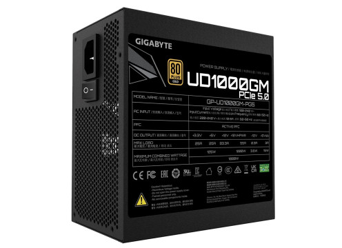 Gigabyte PSU 1000W (ATX3.0) Gold 80+ Modular