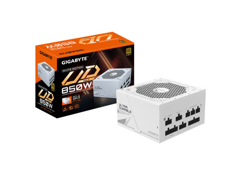 ספק כוח Gigabyte UD850GM PG5W 850W PCIe 5.0 80+ Gold Modular