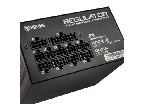 ספק כוח Kolink PSU Regulator 850W (ATX 3.0) 80 PLUS Gold
