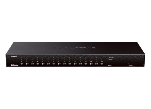 D-Link KVM COMBO Switch 16 Port PS/2 + USB Rackmount