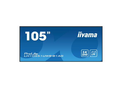 מסך שילוט דיגיטלי IIYAMA 105" ProLite 5K Ultra-Wide IPS