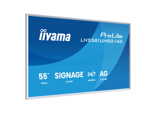 מסך שילוט דיגיטלי IIYAMA 55” ProLite VA 4K Android 24/7