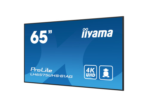 מסך שילוט דיגיטלי IIYAMA 65” ProLite IPS 4K Android 24/7