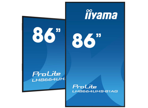 מסך שילוט דיגיטלי IIYAMA 86” ProLite IPS 4K Android 24/7