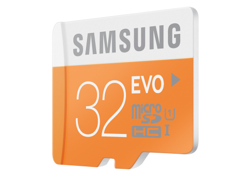 Samsung 32GB EVO Micro SD HC UHS-I 48MB/s Card