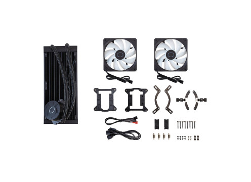 CoolerMaster MasterLiquid 240L Core ARGB Liquid Cooler