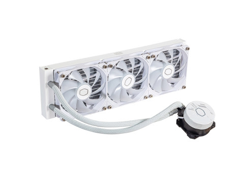 CoolerMaster 360L Core ARGB White CPU Liquid Cooler