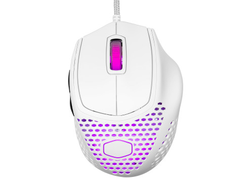 עכבר גיימינג CoolerMaster MM720 RGB צבע לבן