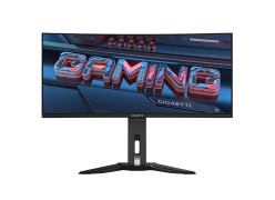 מסך מחשב קעור לגיימינג Gigabyte 34" OLED WQHD 175Hz 0.03ms 1800R