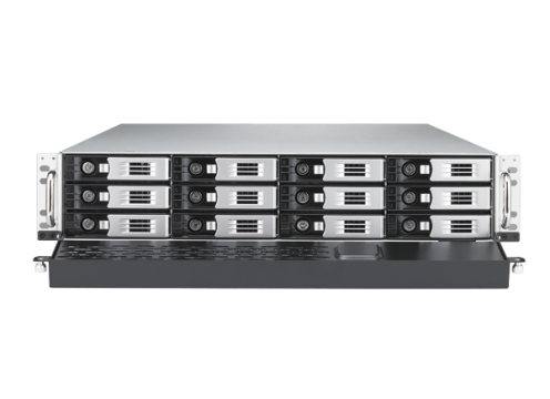 Thecus Enterprise Rackmount Storage solution 12-bay NAS with optional 10Gb Lan