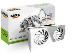 Inno3D RTX 4060 Ti (DLSS 3) 16GB TWIN X2 OC White