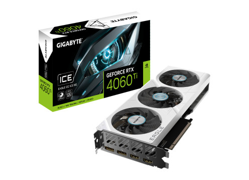 Gigabyte RTX 4060 Ti EAGLE OC ICE 8G GV-N406TEAGLEOC ICE-8GD