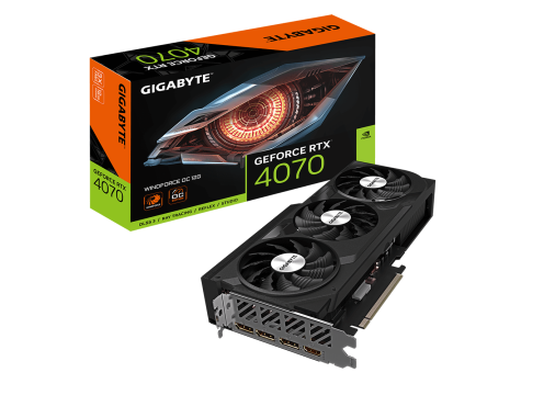 Gigabyte GeForce RTX 4070 (DLSS 3) GV-N4070WF3OC-12GD