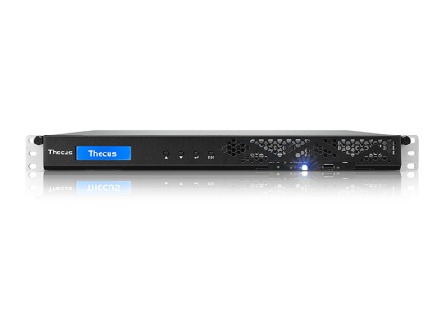 Thecus N4510 PRO-R Enterprise Rackmount Reliable 4-bay 1U Redundant PS solution for SMB